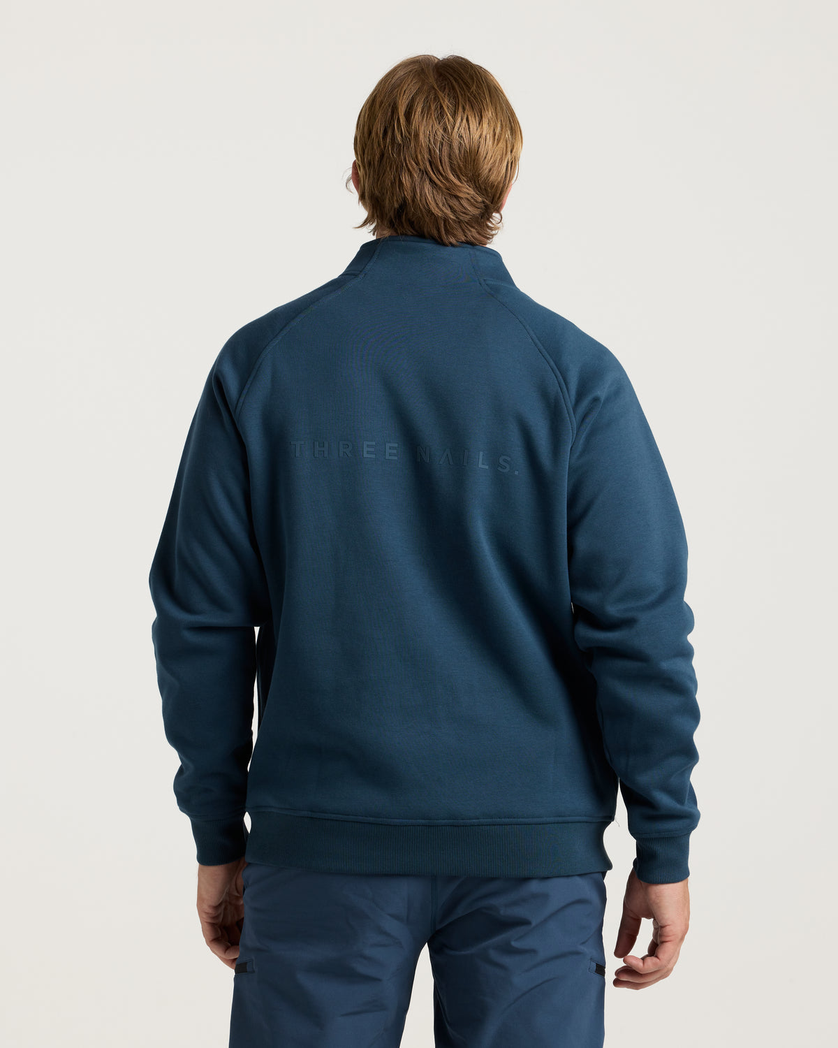 Signature Fleece Quarter Zip - Midnight Navy