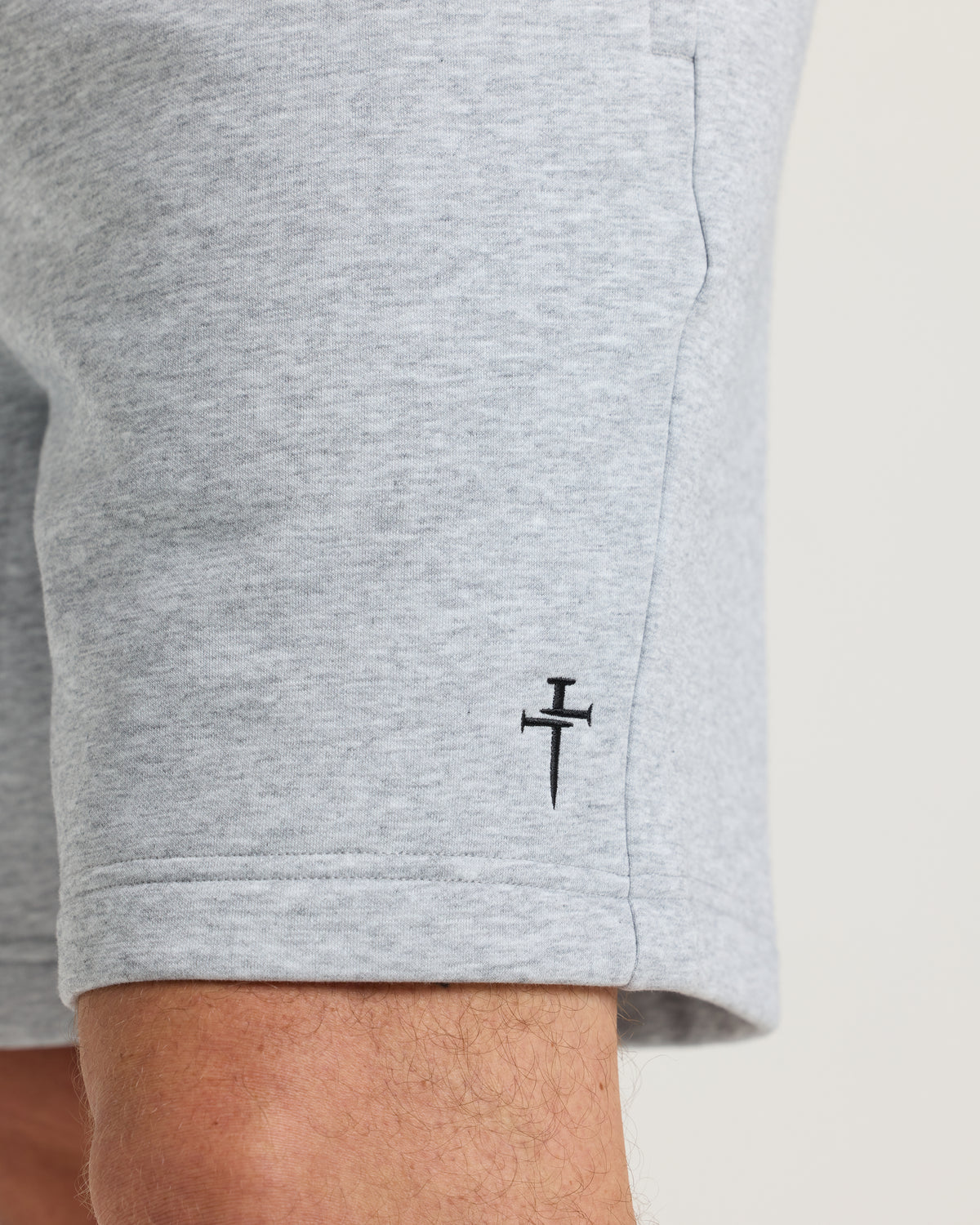 Signature Fleece Sweatshorts - Heather Grey