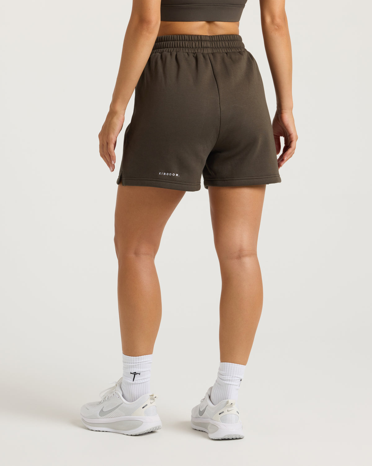 Women's Signature Fleece Sweatshorts - Burnt Olive