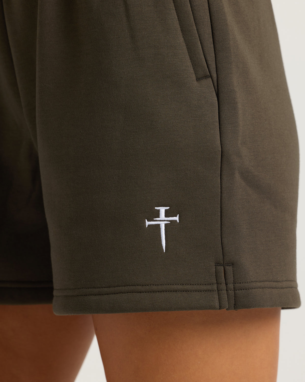 Women's Signature Fleece Sweatshorts - Burnt Olive