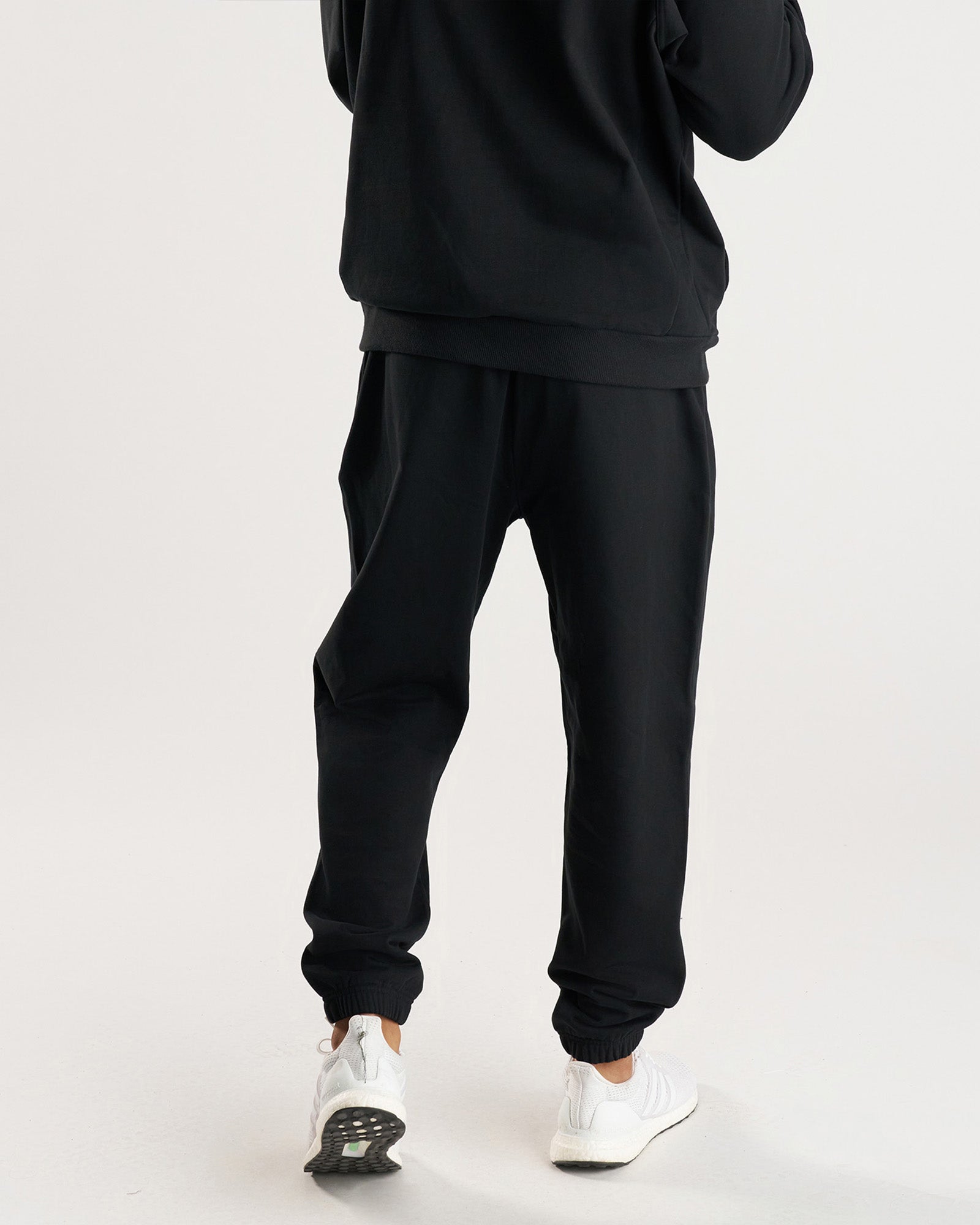 French Terry Sweatpants - Black