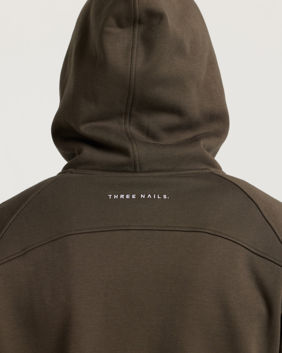 Signature Fleece Full Zip Hoodie - Burnt Olive