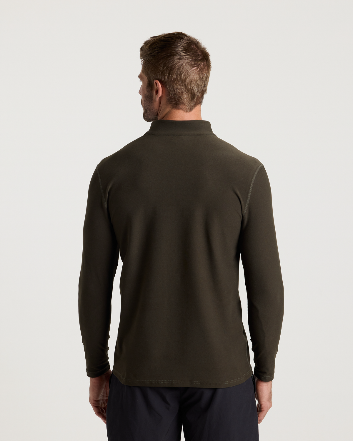 Haven Performance Quarter Zip - Burnt Olive