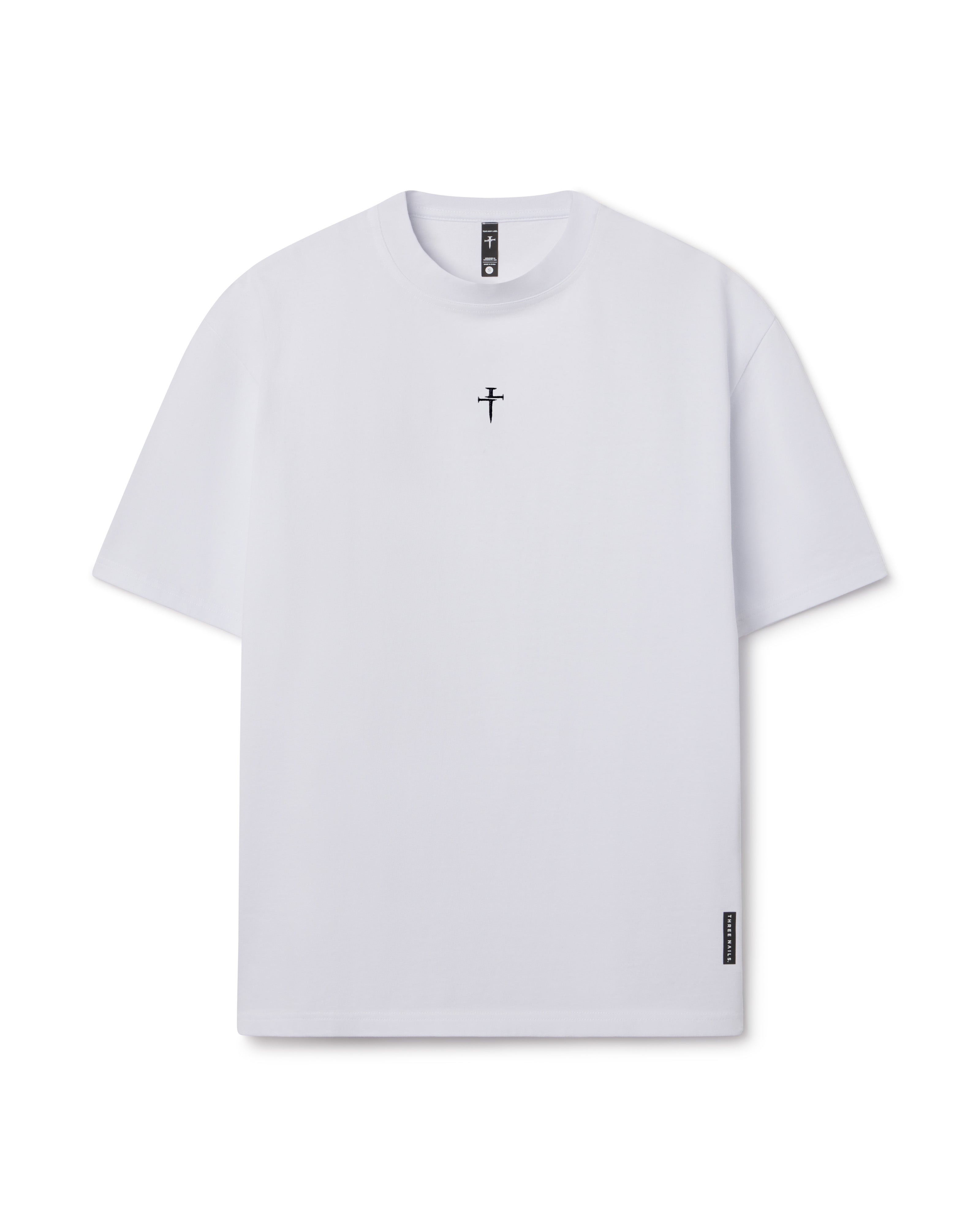 Heavyweight Cotton Oversized Tee - White