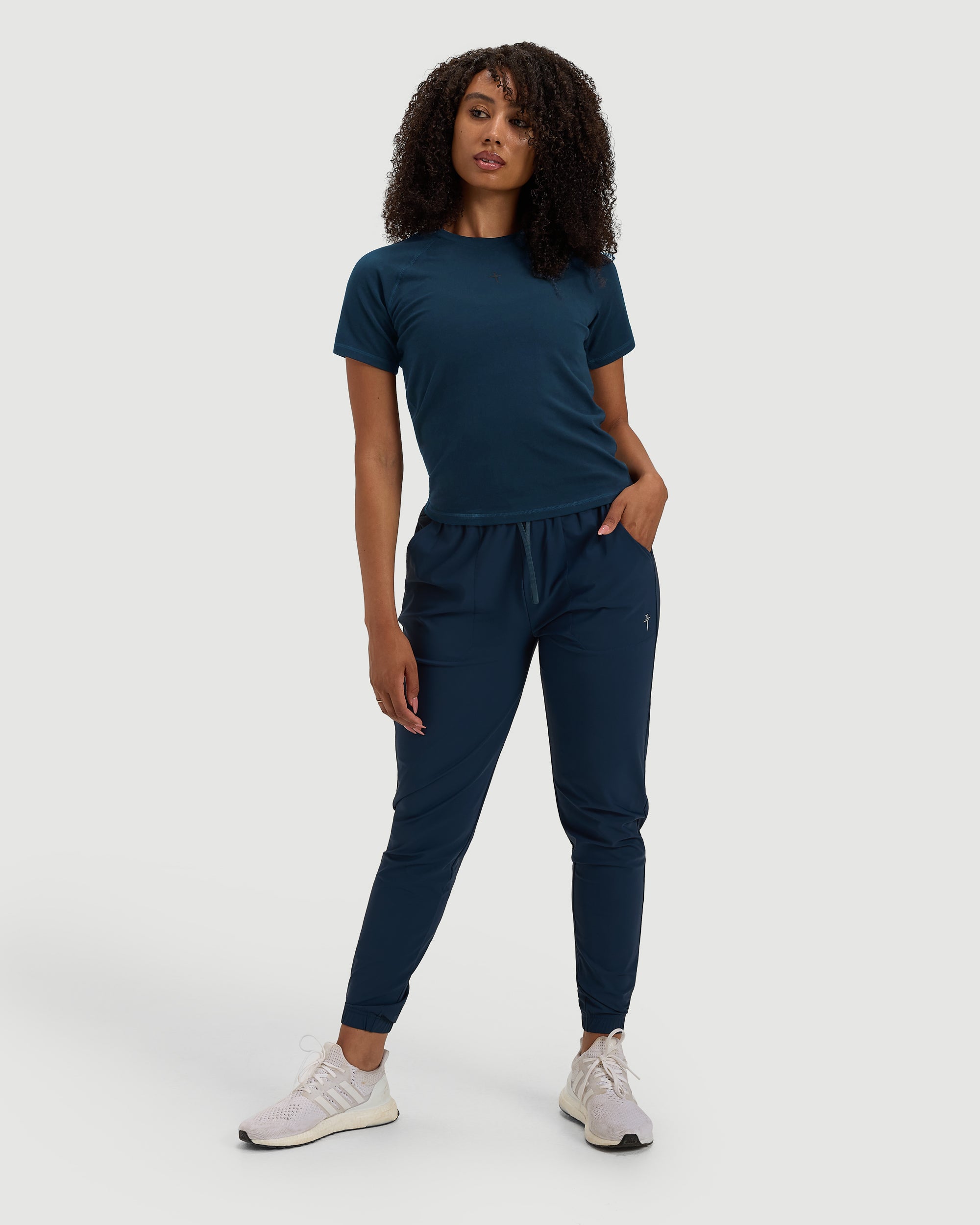 Women's Supima® Cotton Tee - Midnight Navy