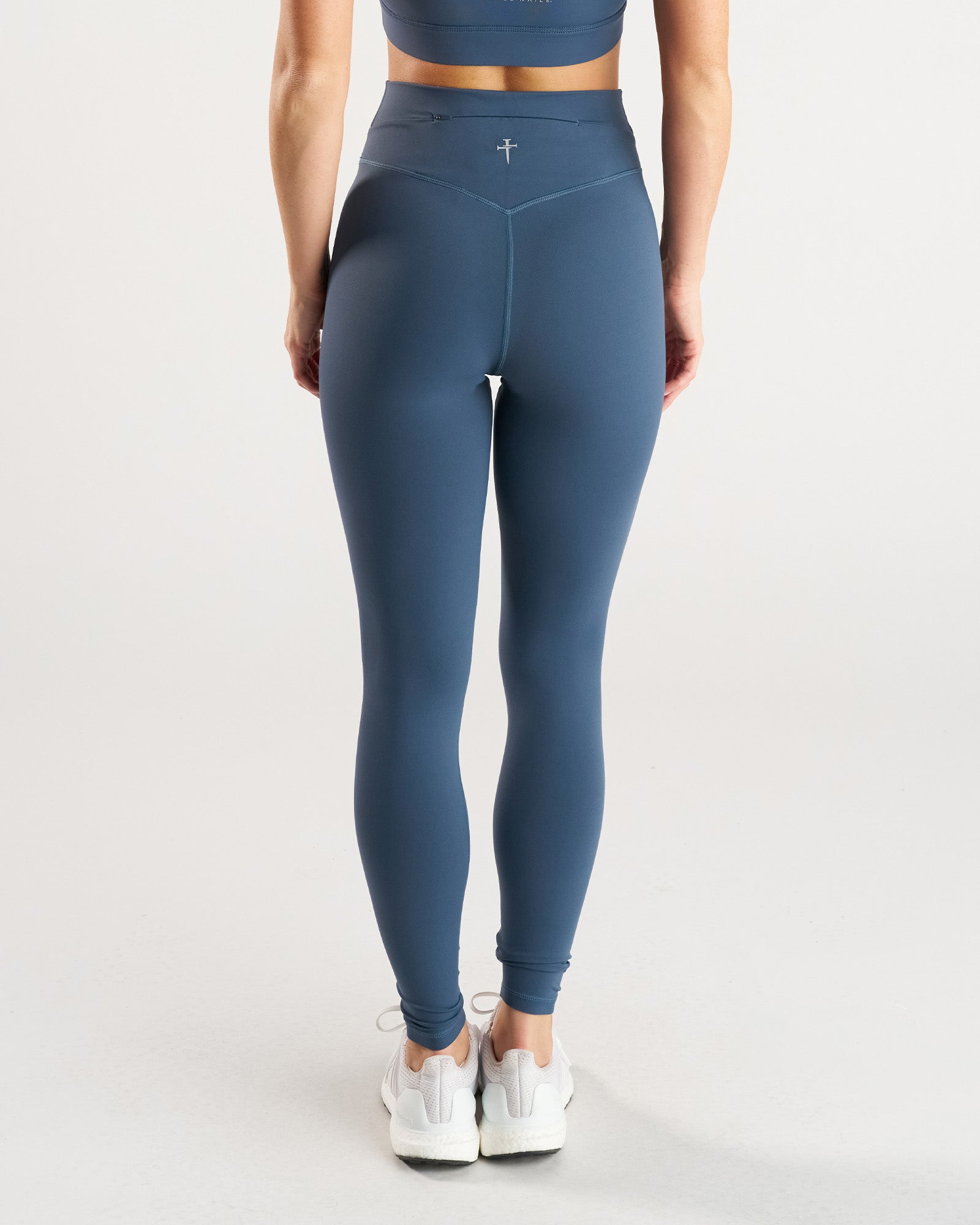 Nova Zip Legging - Midnight Navy