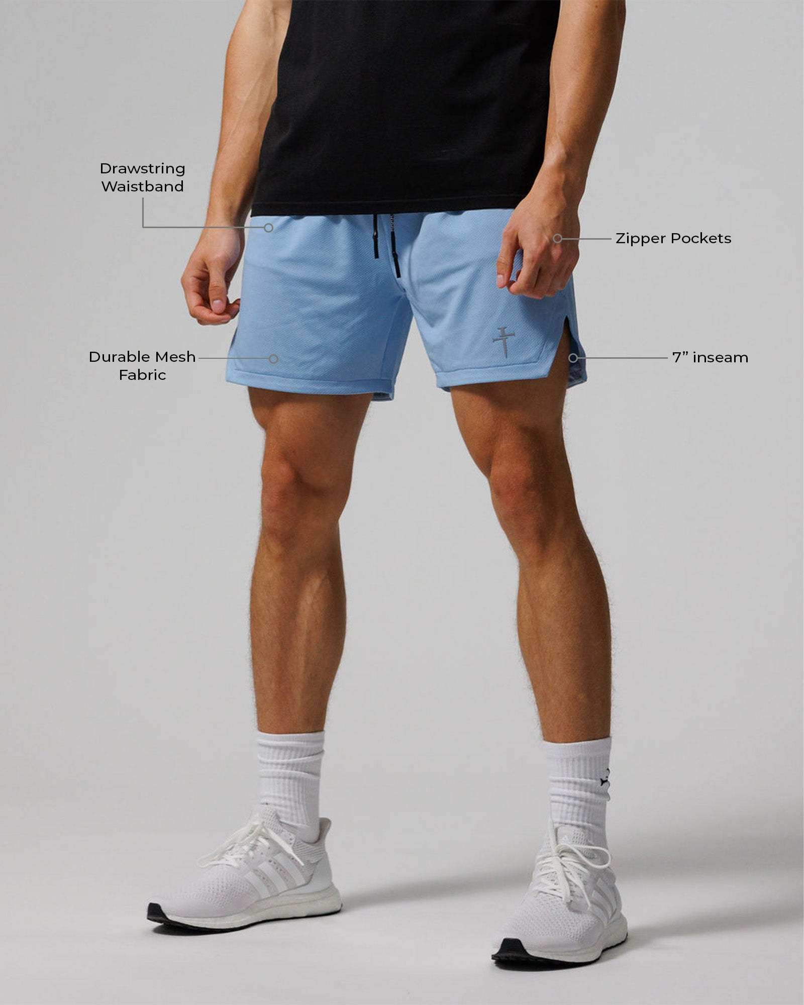 Pro-Tech 2.0 Linerless Short - Sky Blue