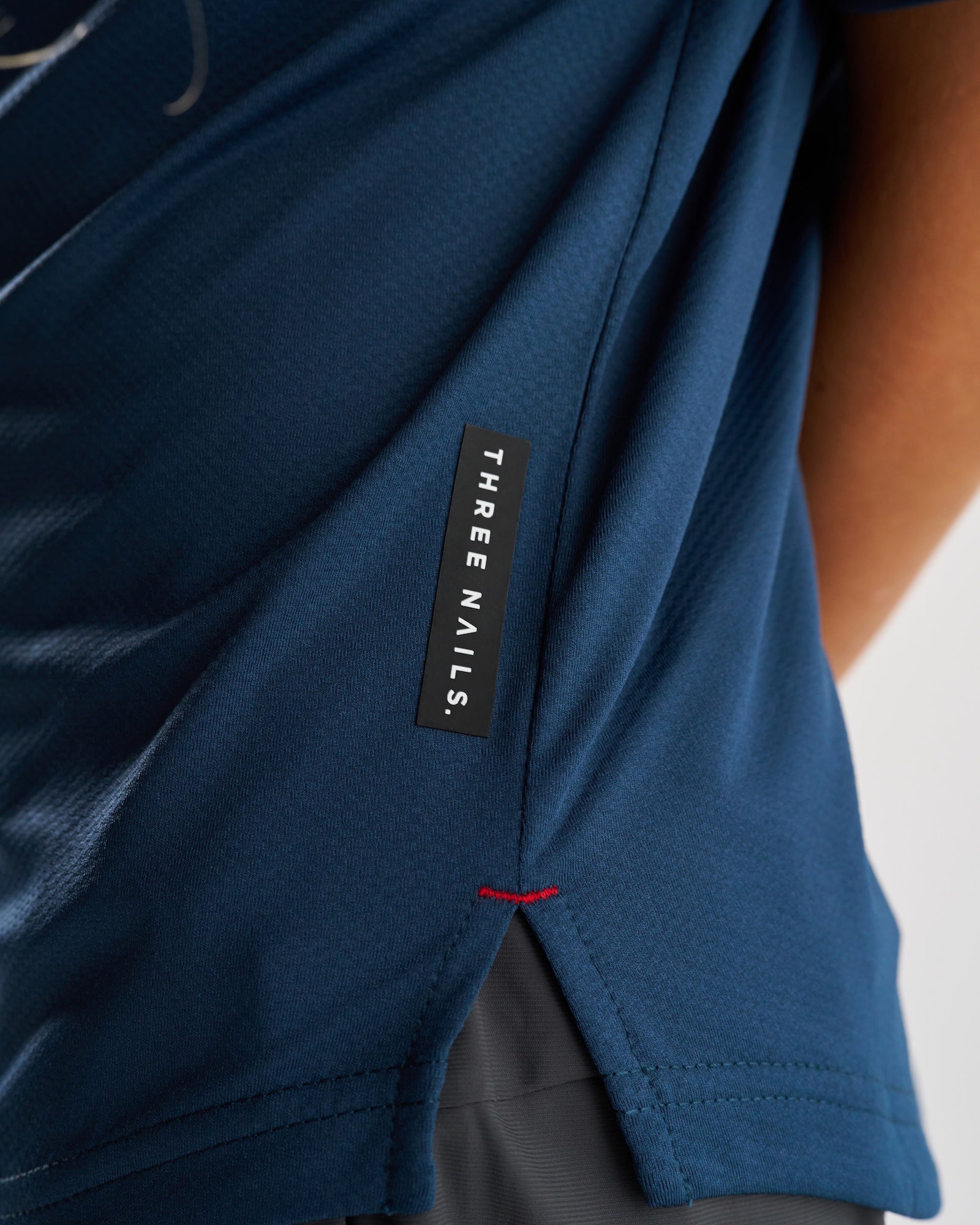 Youth Pro-Tech Tee "Cross" - Midnight Navy