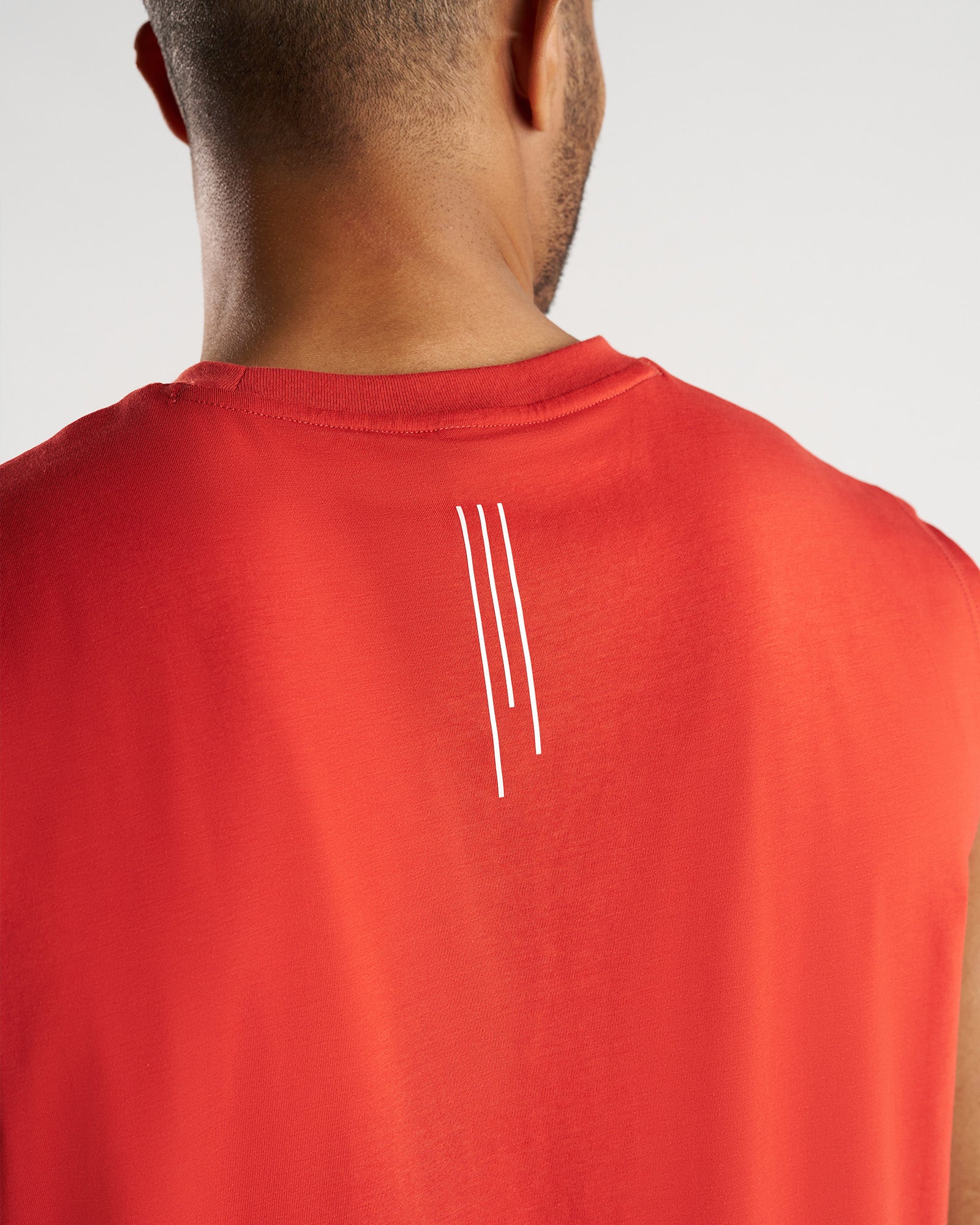 Core Oversized Muscle Tank - Red Rock