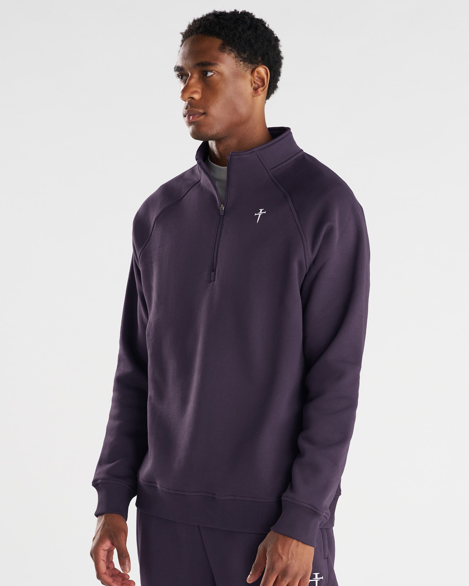 Signature Fleece Quarter Zip - Nightshade