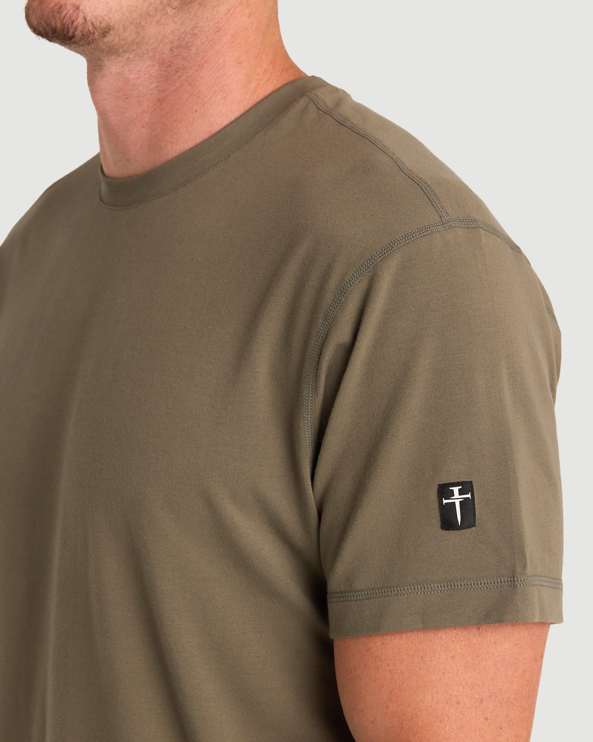 Supima® Cotton Tee - Sage