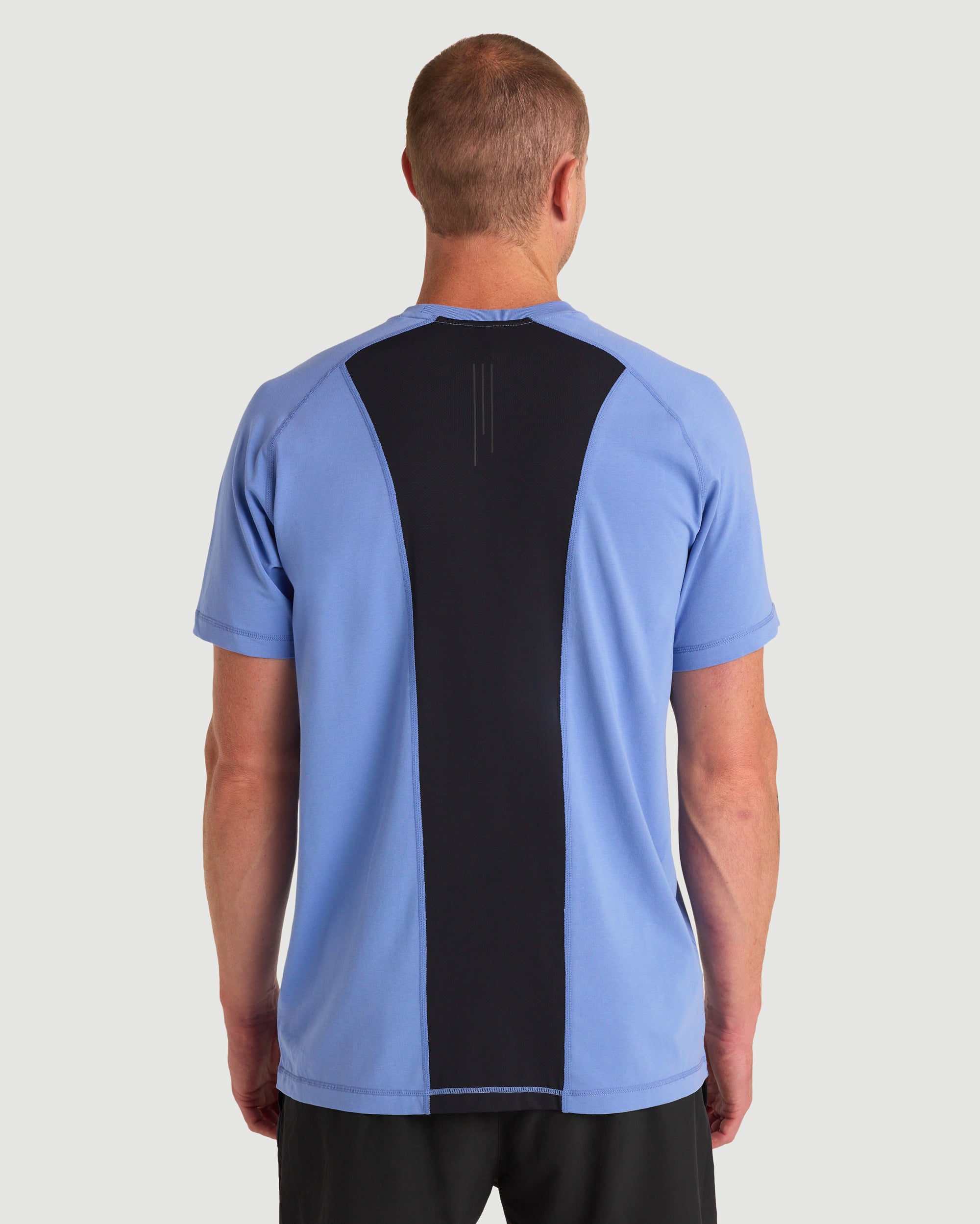 Core Hybrid Tee - Serene Blue