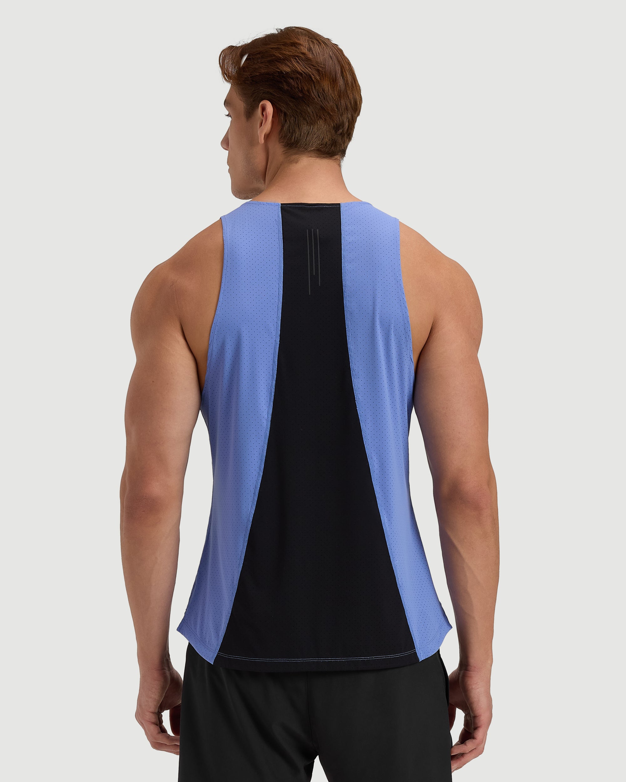 Laser Perforated Tank - Serene Blue