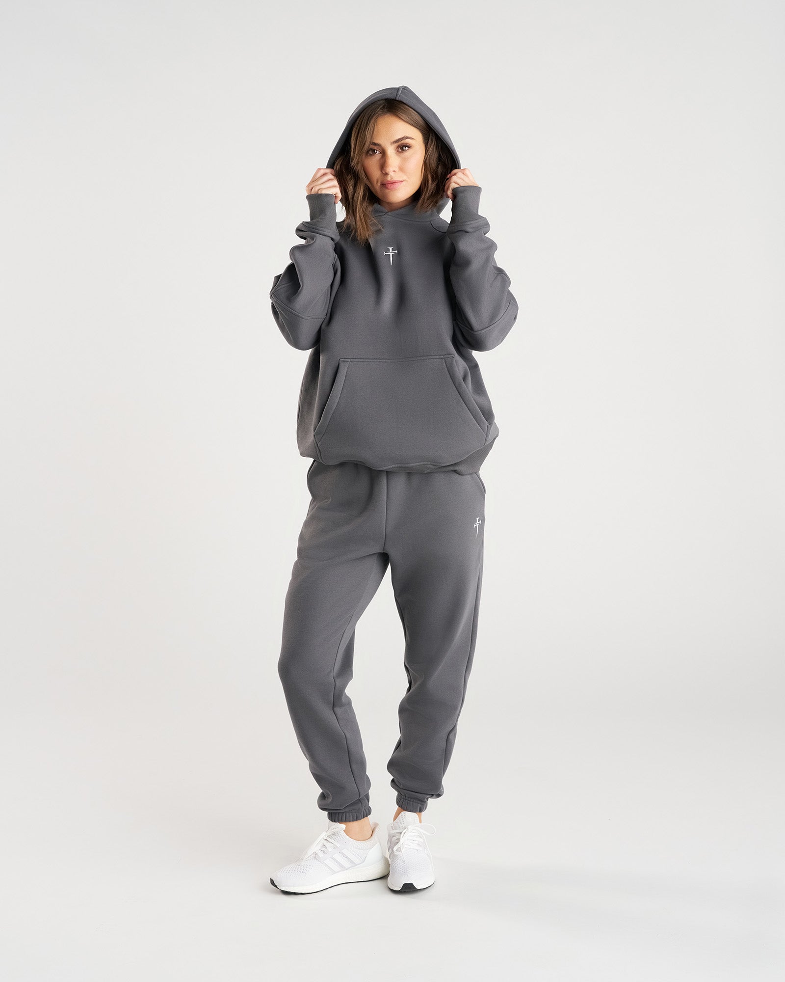 Signature Fleece Sweatpants - Space Grey