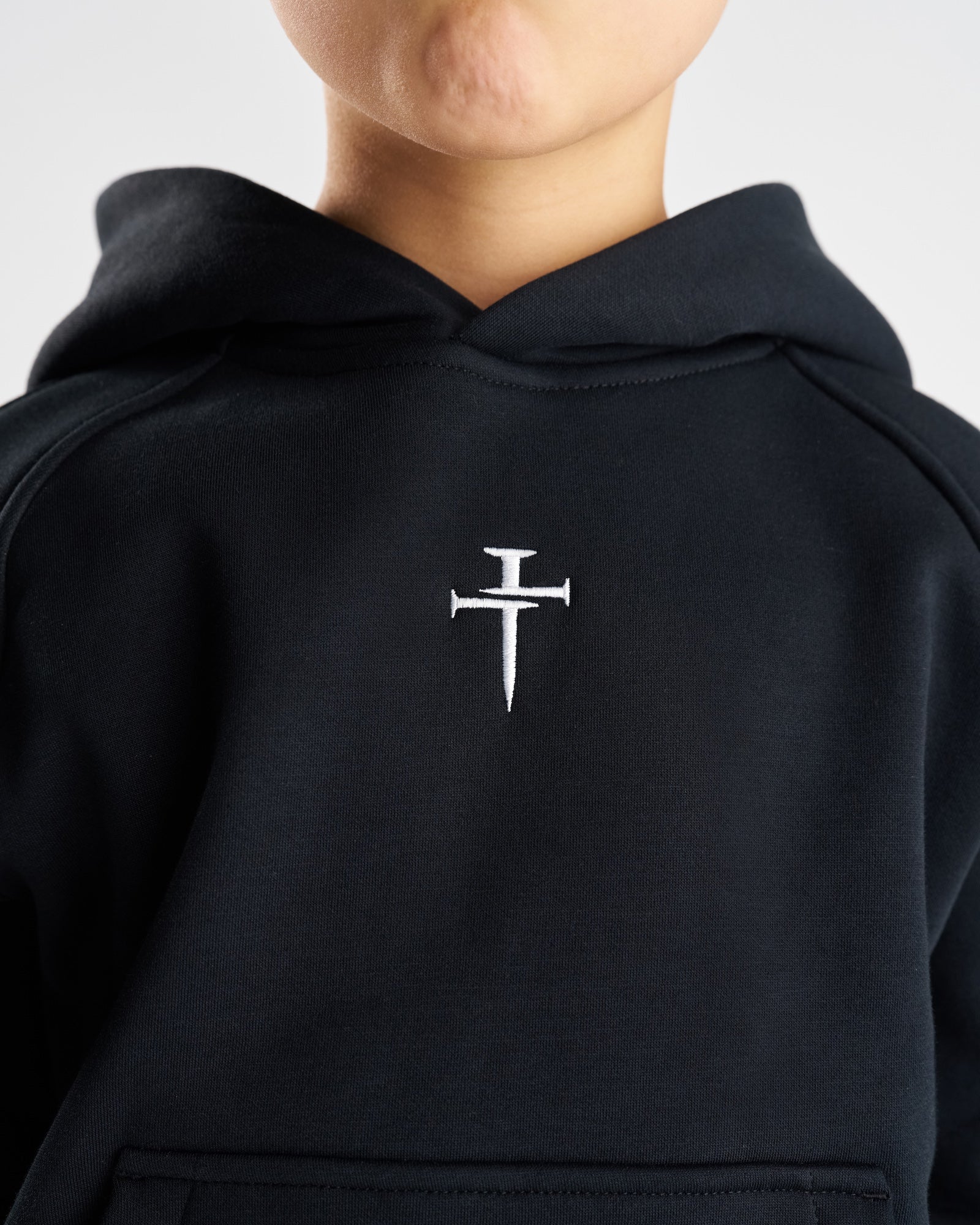 Youth Signature Fleece Hoodie - Black
