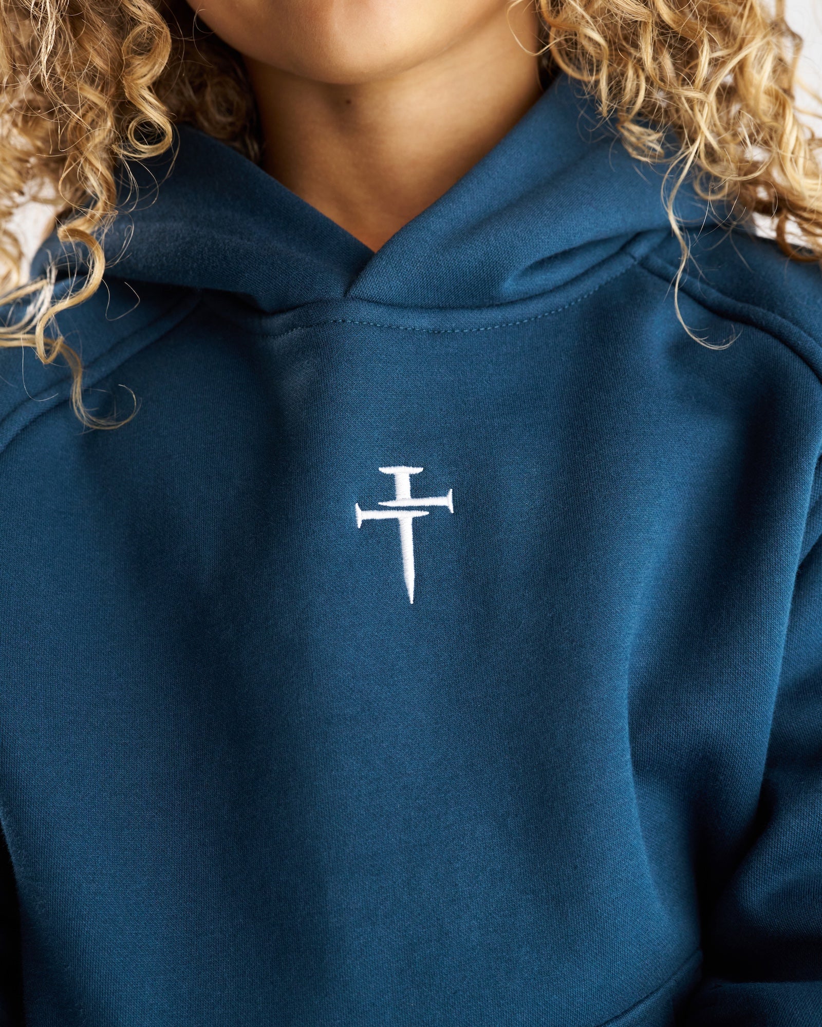 Youth Signature Fleece Hoodie - Midnight Navy