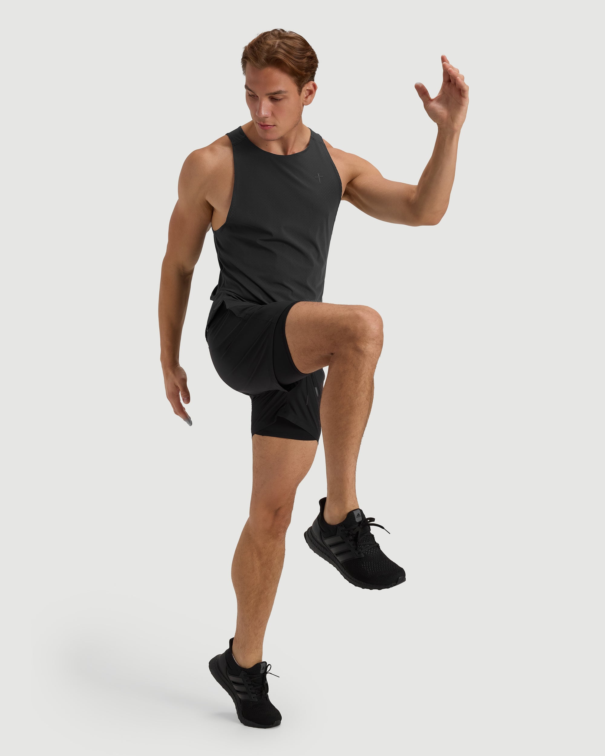Laser Perforated Tank - Space Grey