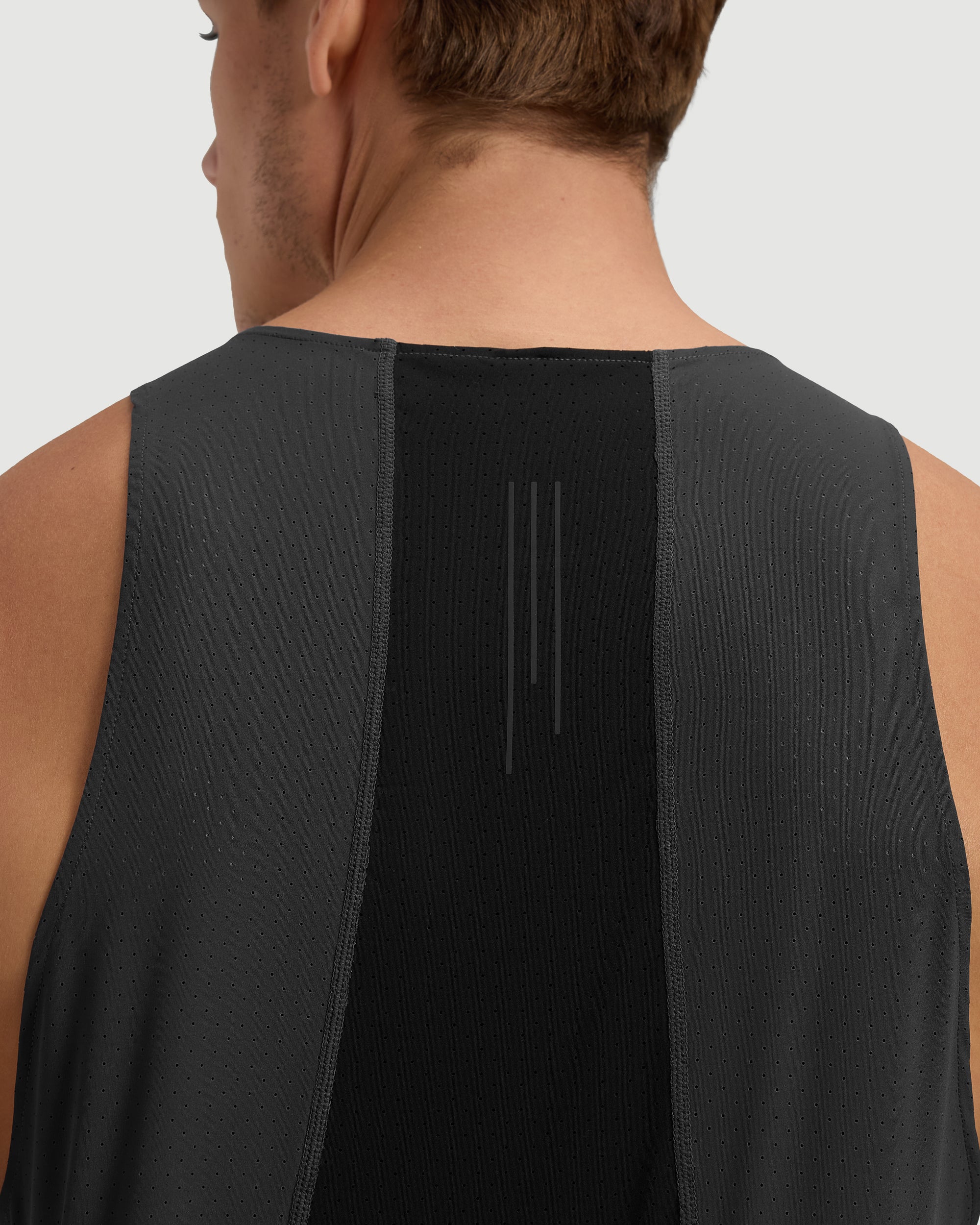 Laser Perforated Tank - Space Grey