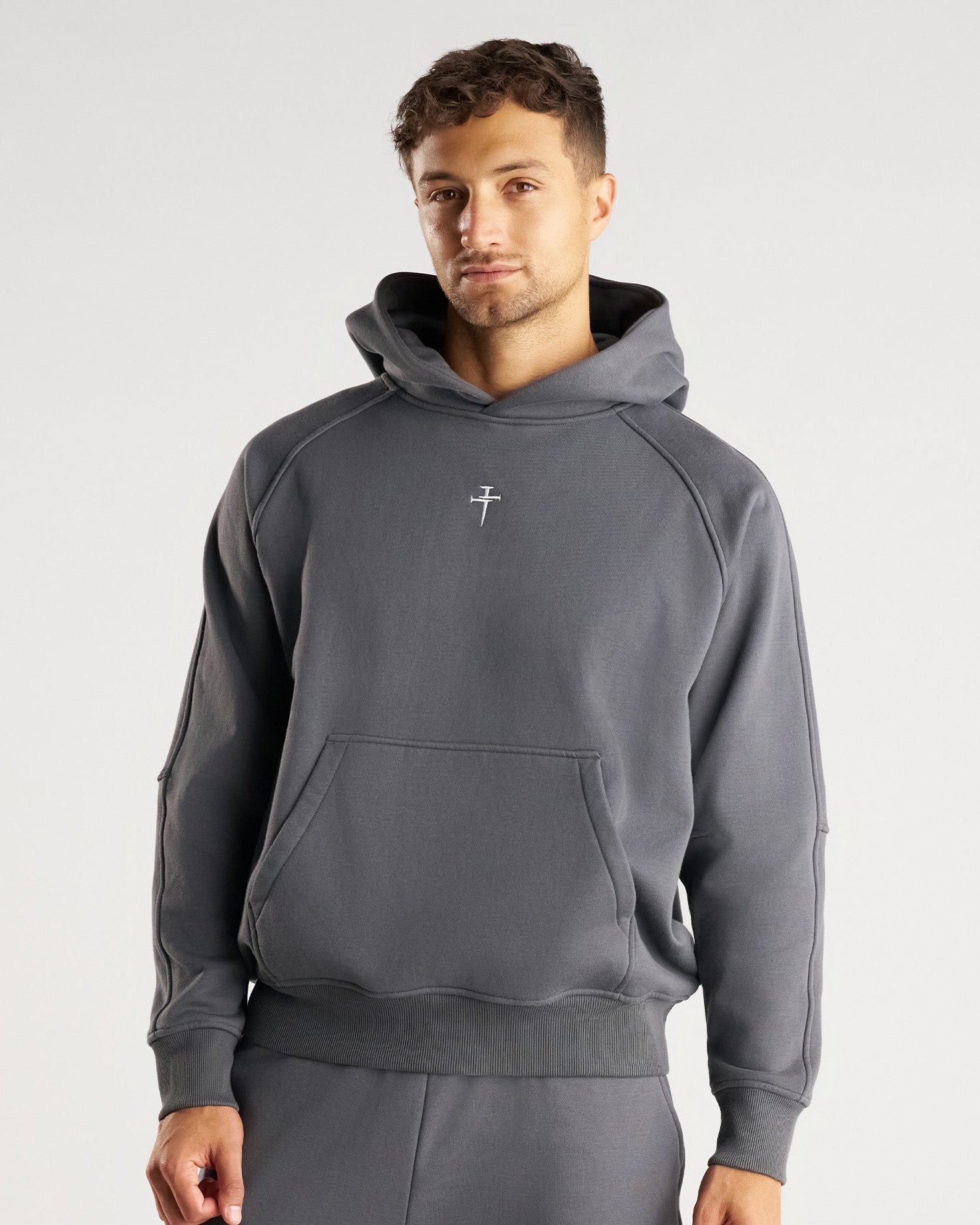 Signature Fleece Hoodie - Space Grey