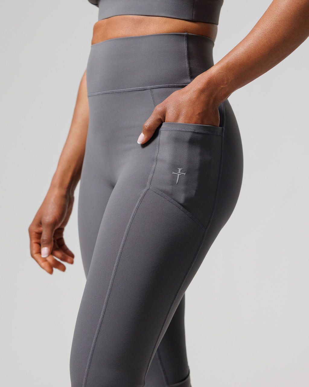 Nova Pocket Legging 27" - Space Grey