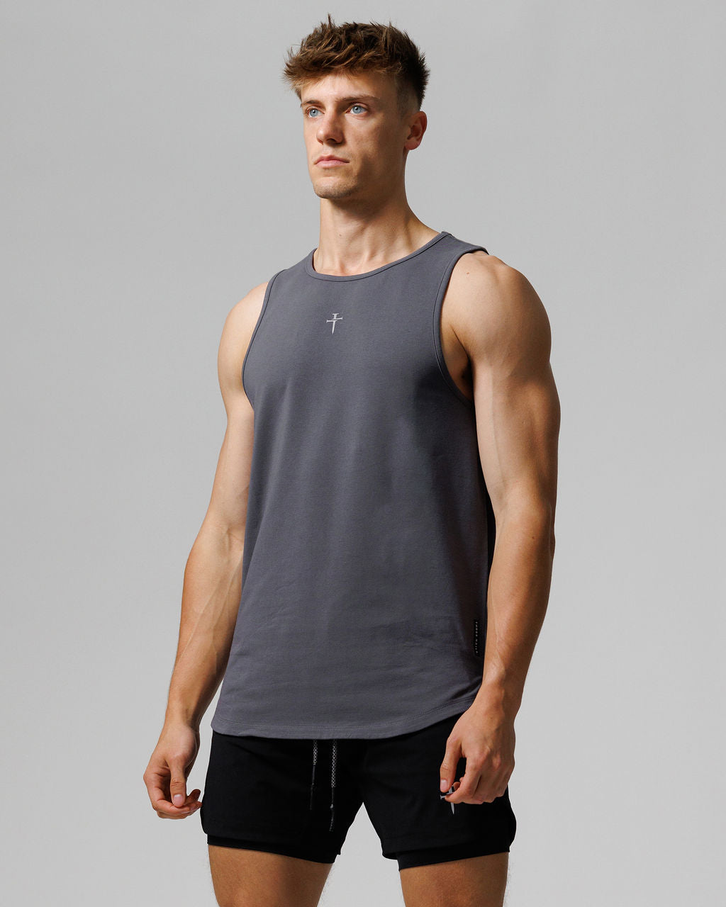 Pro-Tech Cotton Tank - Space Grey