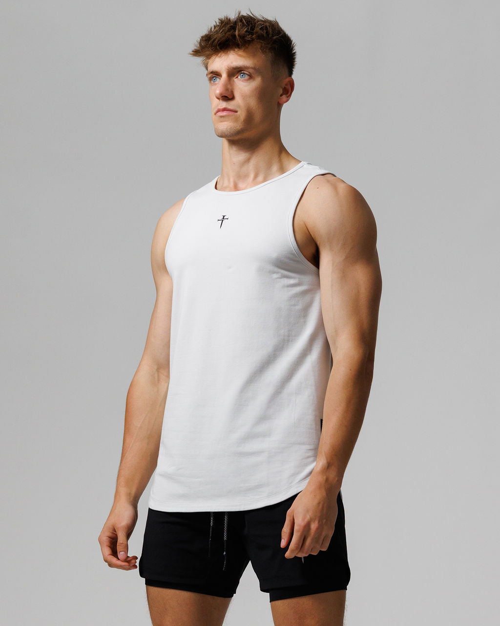 Pro-Tech Cotton Tank - Stone
