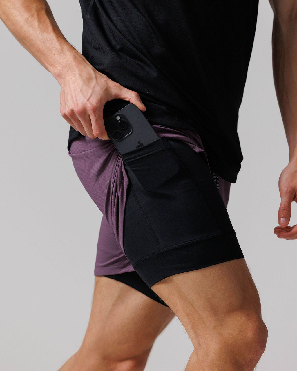 Pro-Tech 2.0 Liner Short - Black Plum