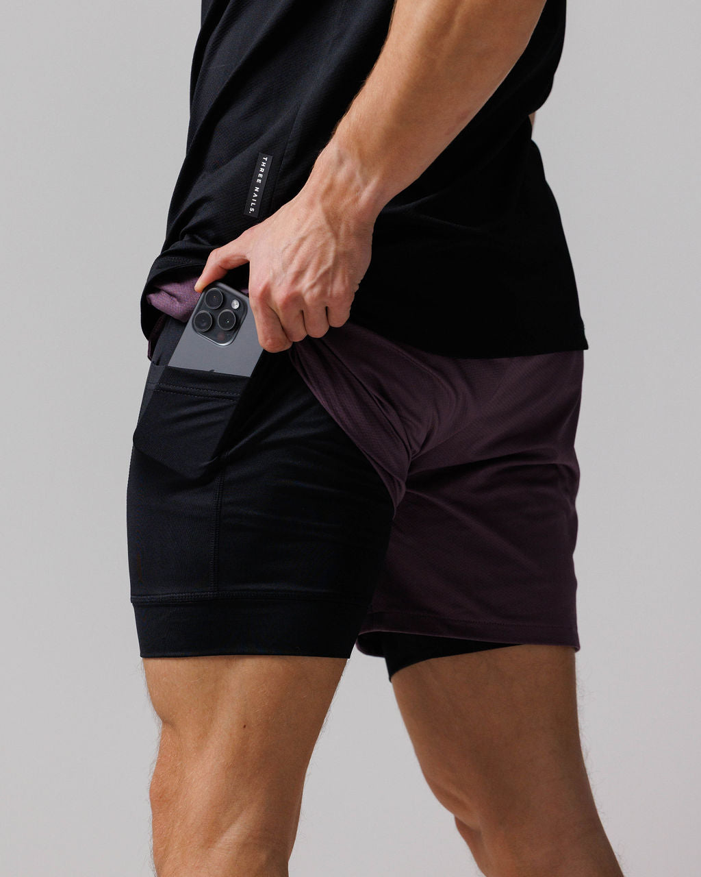 Pro-Tech 2.0 Liner Short - Black Plum