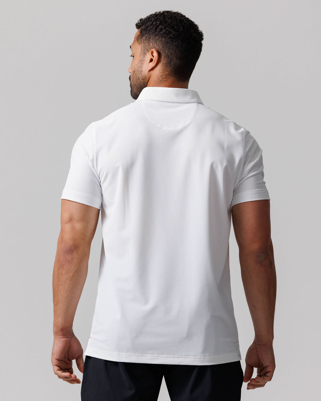 Vented Tech Polo - White