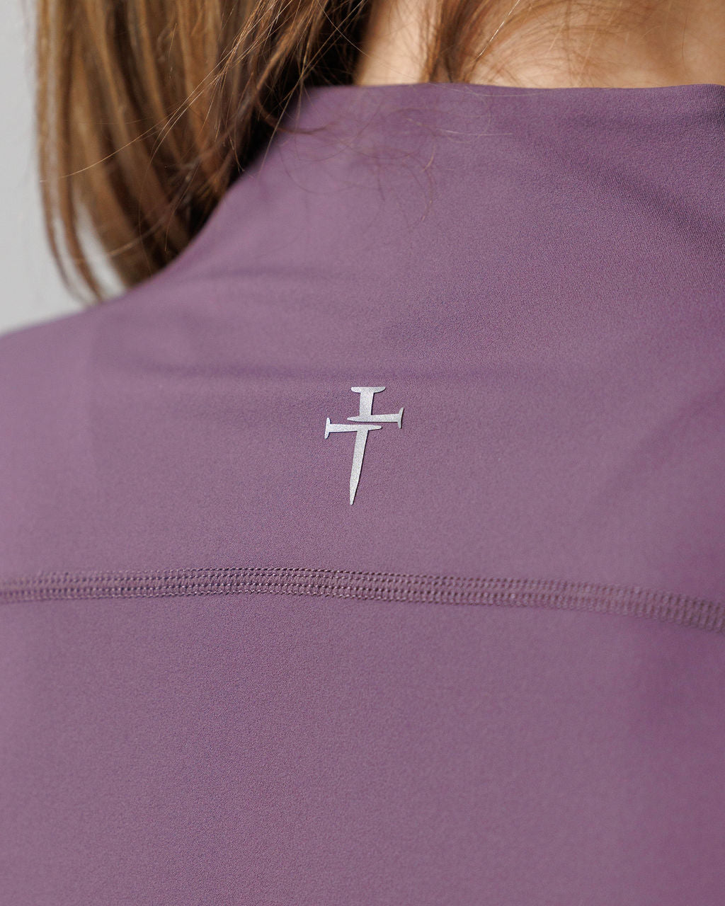 Nova Full-Zip Fitted Jacket - Black Plum