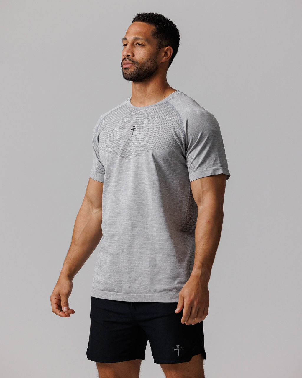 Seamless 2.0 Tee - Grey Marl