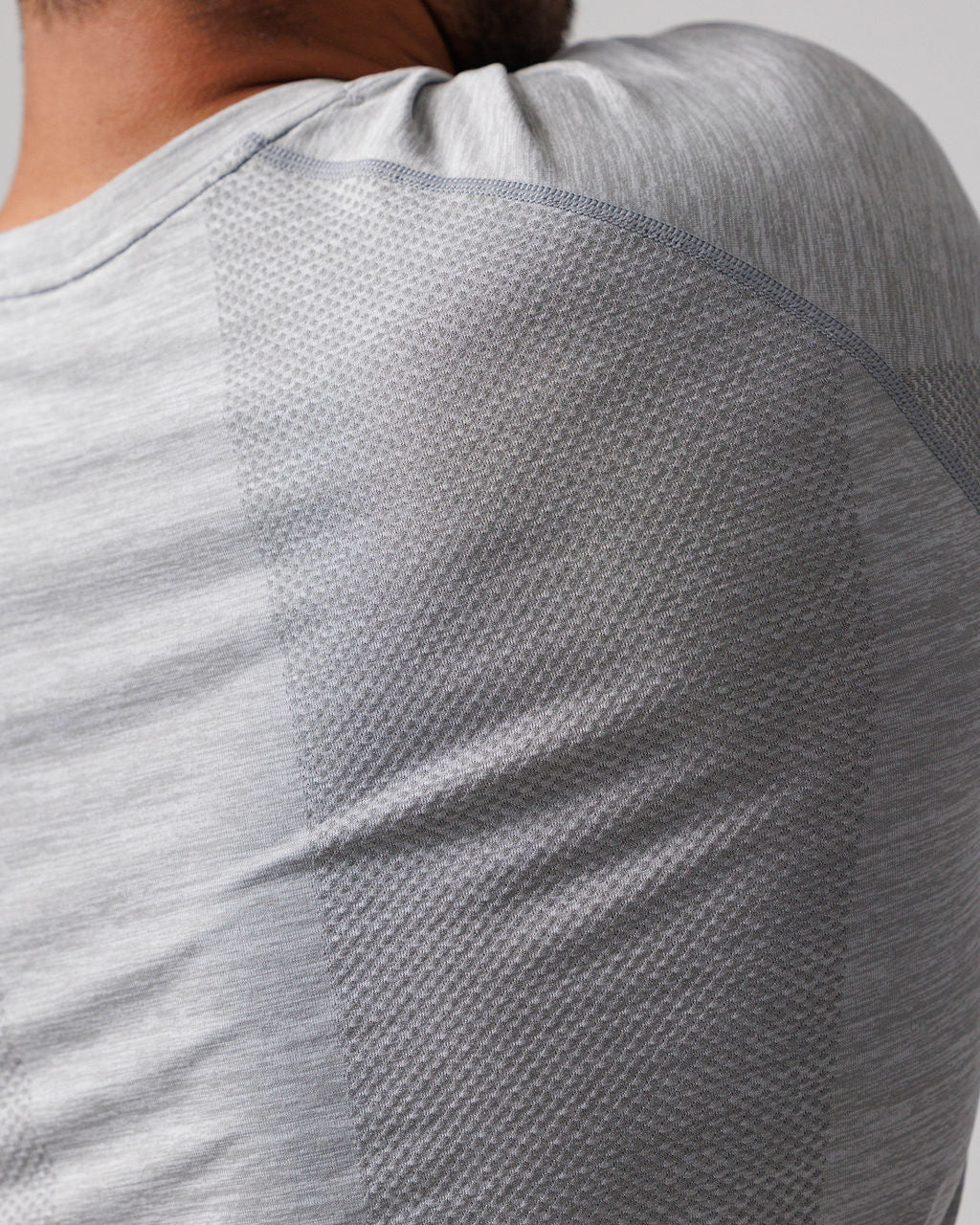 Seamless 2.0 Tee - Grey Marl
