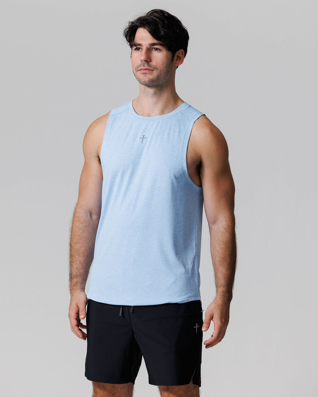 Aion-Lite™ Tank - Sky Blue Marl