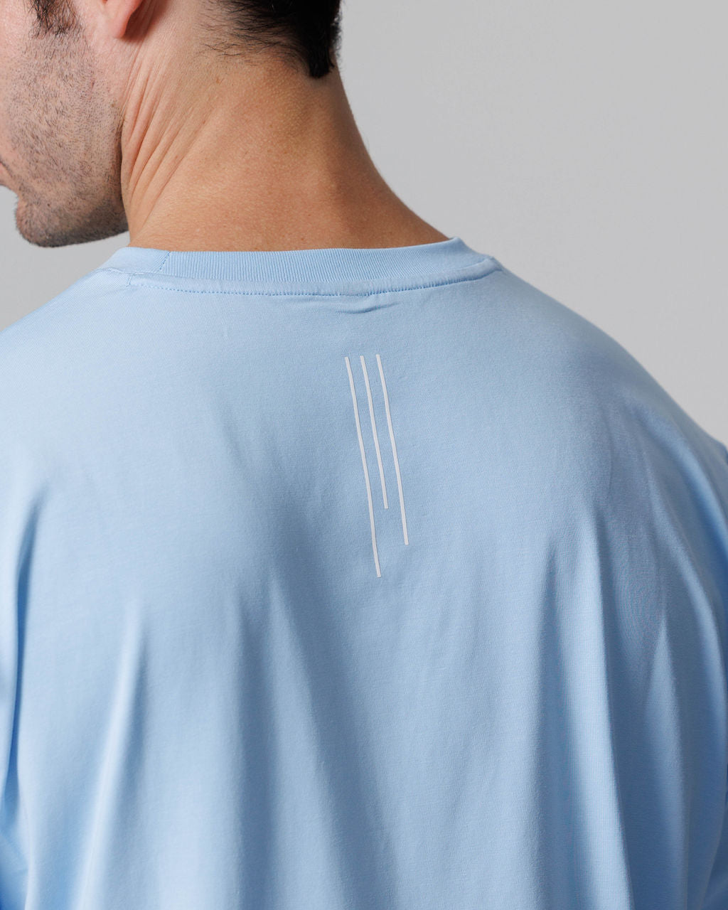 Core Oversized Tee - Sky Blue