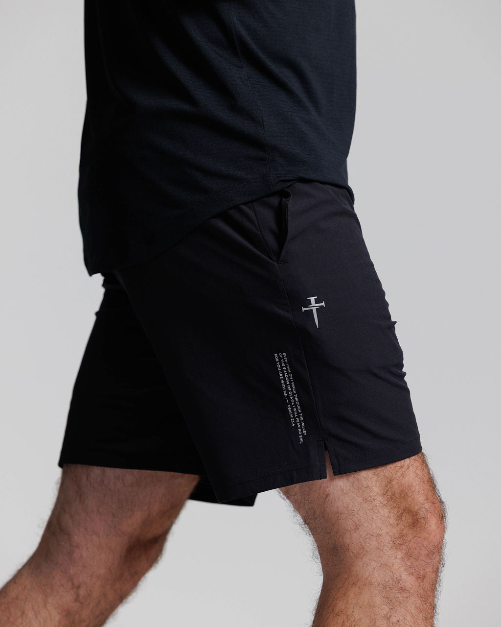 Stride-Tech Perforated Liner Short - Black