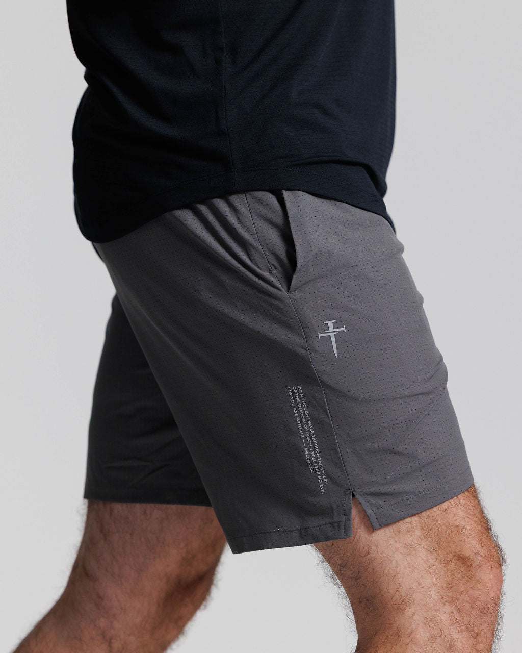Stride-Tech Perforated Liner Short - Space Grey