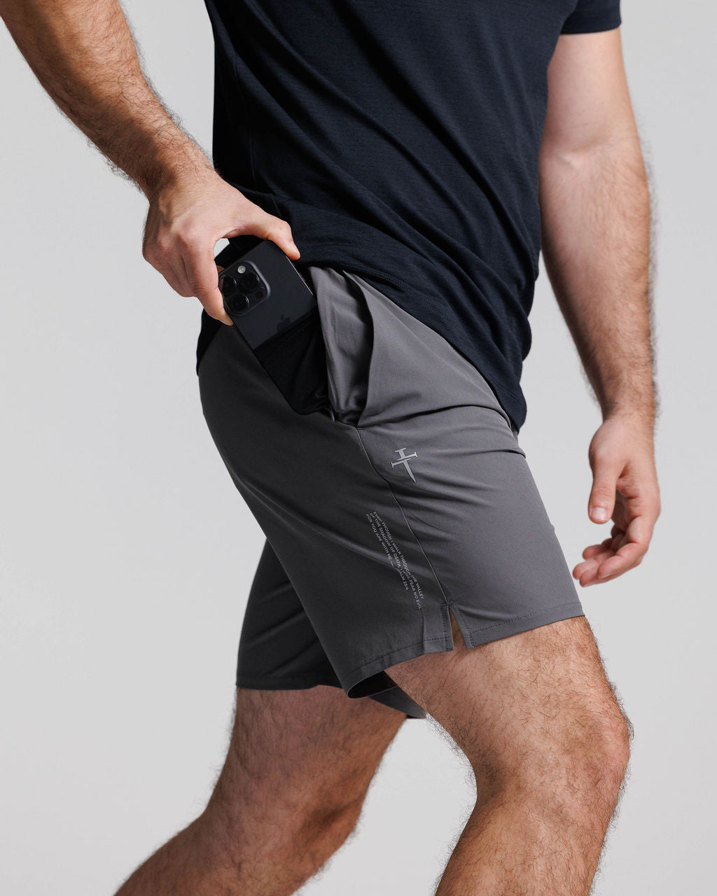 Stride-Tech Short - Space Grey