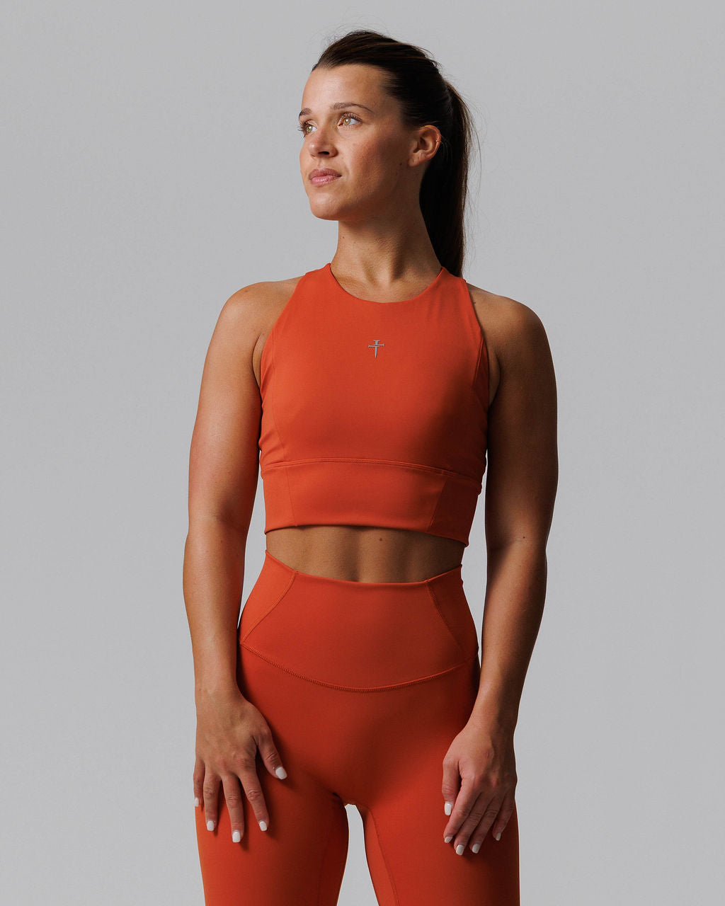 Endura-Train™ Longline Bra - Desert Sun