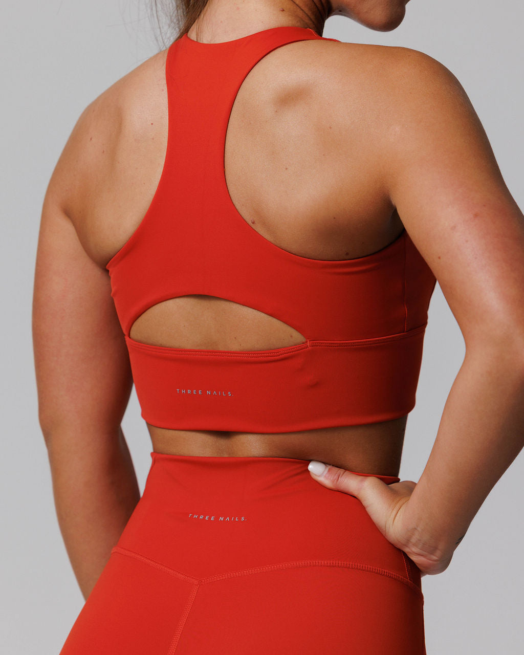 Endura-Train™ Longline Bra - Red Rock