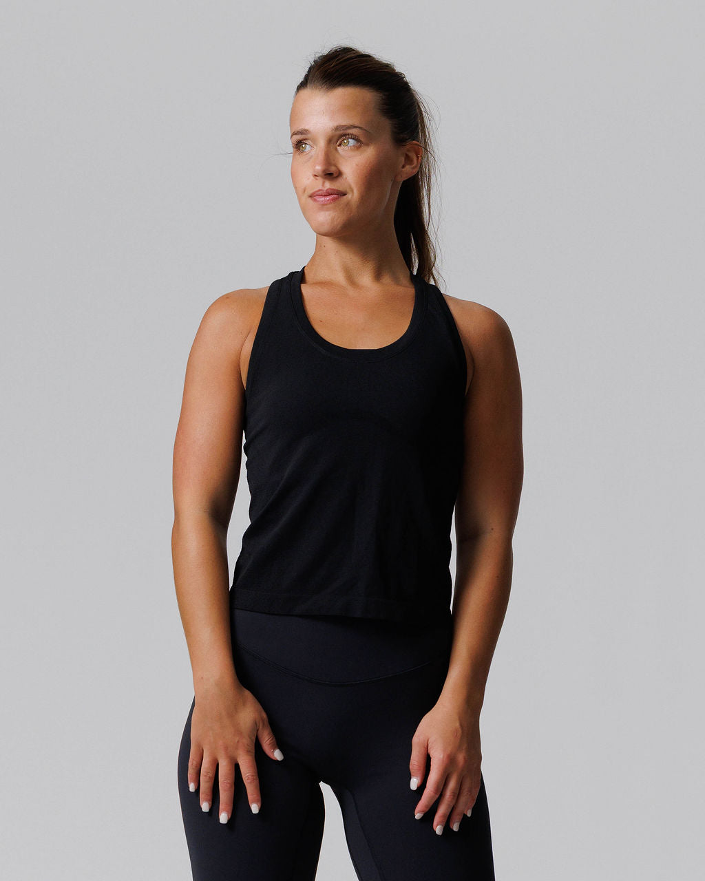 Women's Seamless Tank - Black