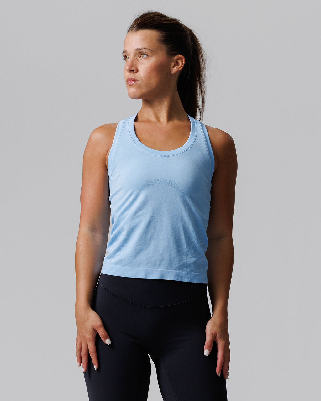 Women's Seamless Tank - Sky Blue