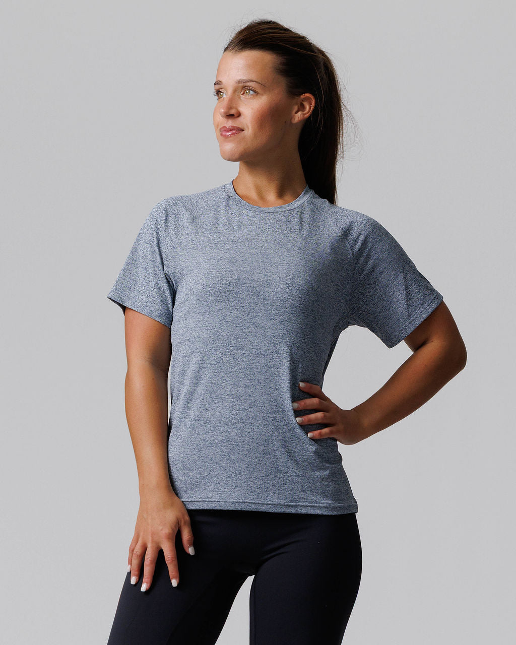 Women's Aion-Lite™ Tee - Midnight Navy Marl