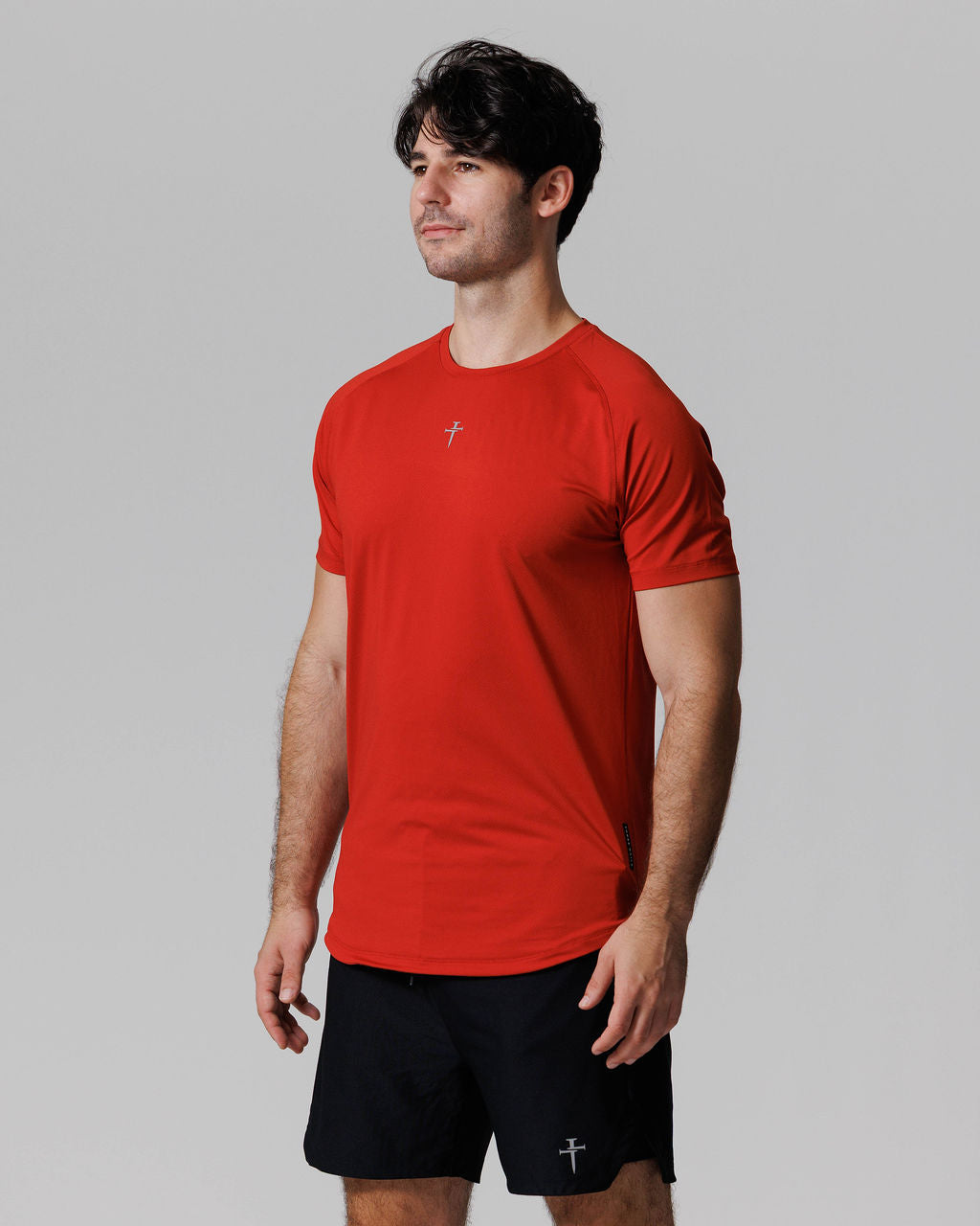 Pro-Tech Tee "Cross" - Red Rock