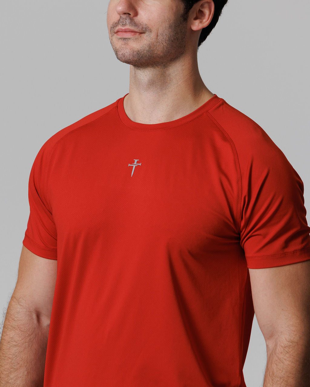 Pro-Tech Tee "Cross" - Red Rock