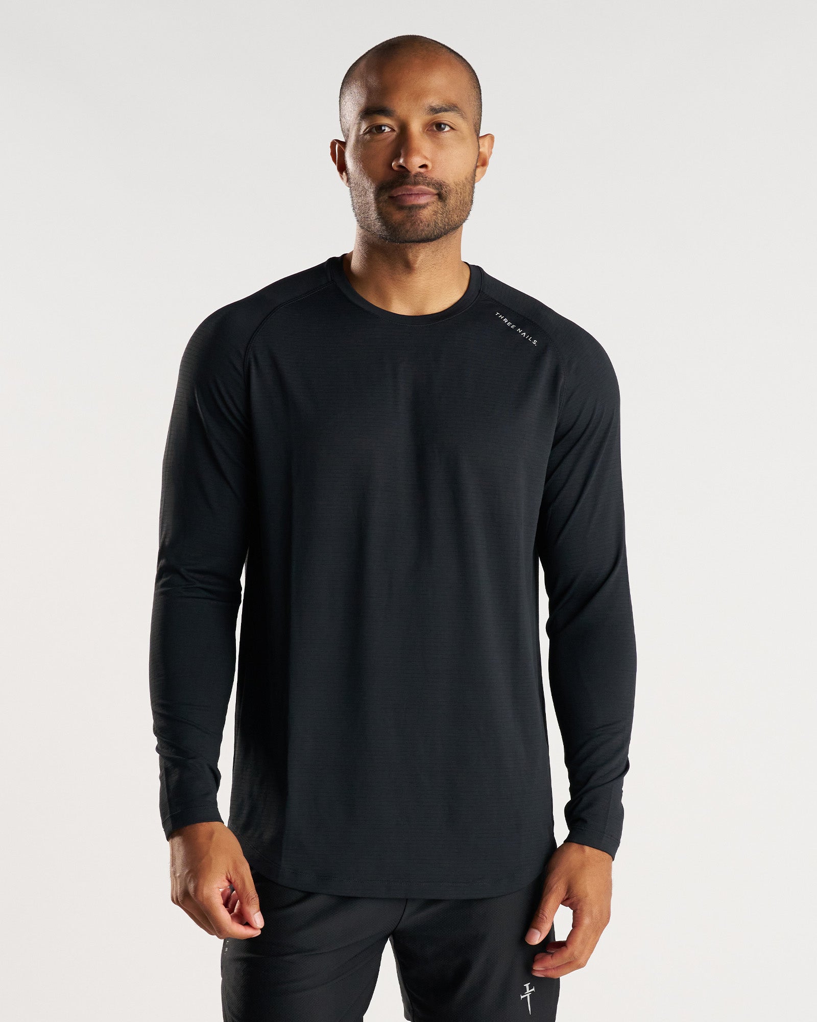 Aion-Lite™ Long Sleeve "Three Nails" - Black