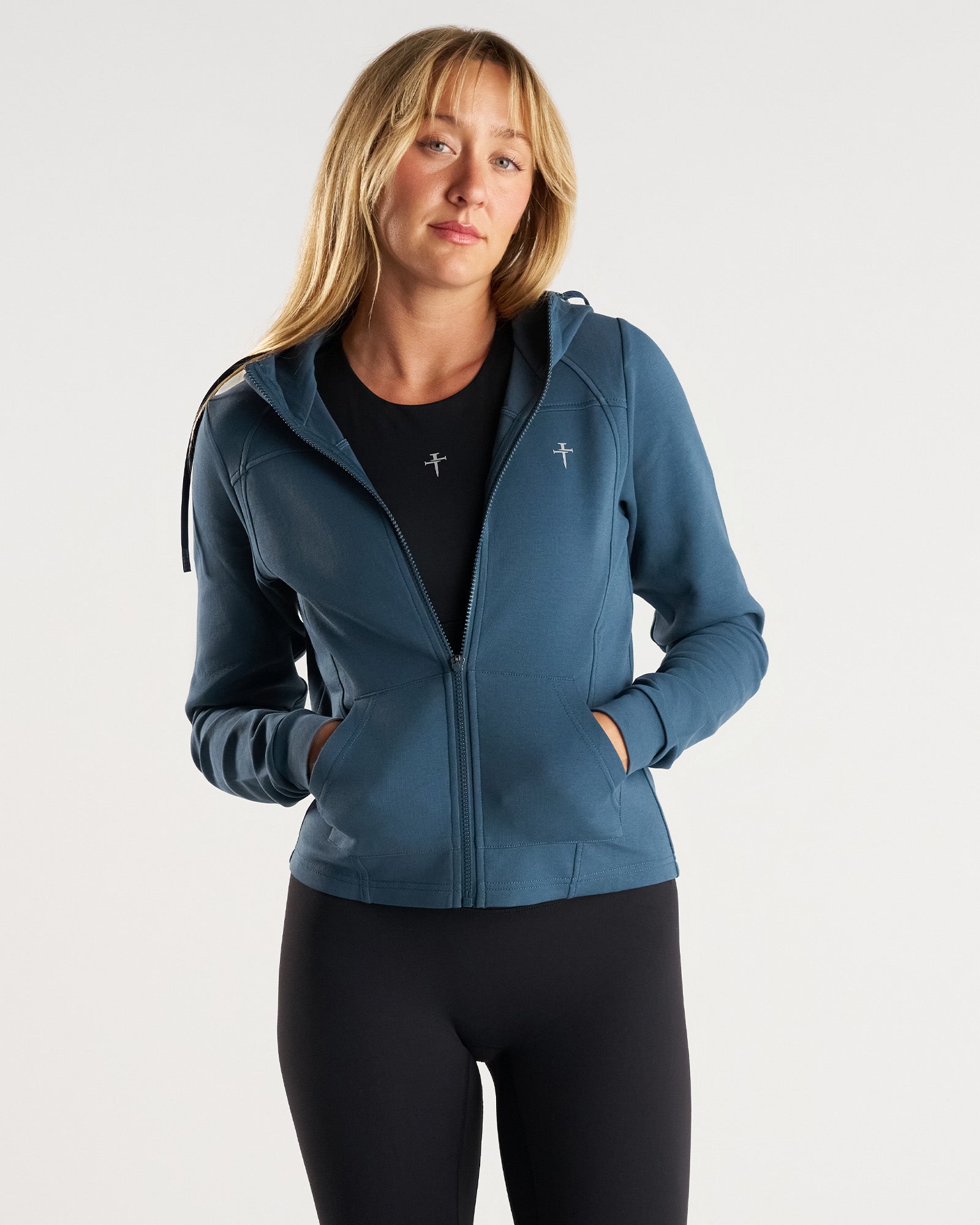 Women's Pro-Tech Full Zip Hoodie - Midnight Navy