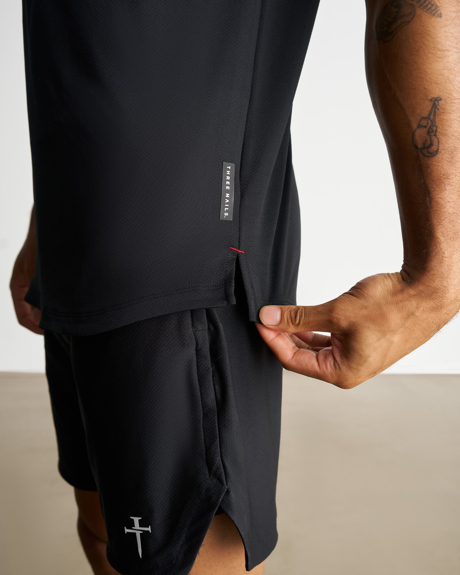 Pro-Tech Tee "Cross" - Black