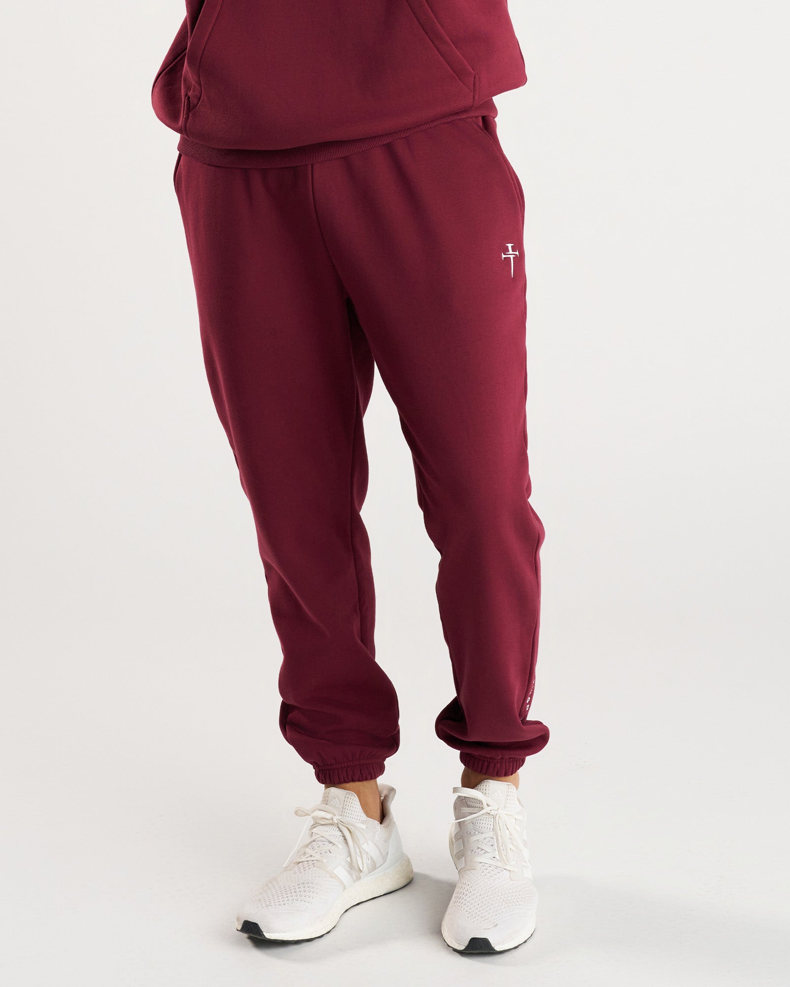 Signature Fleece Sweatpants - Merlot