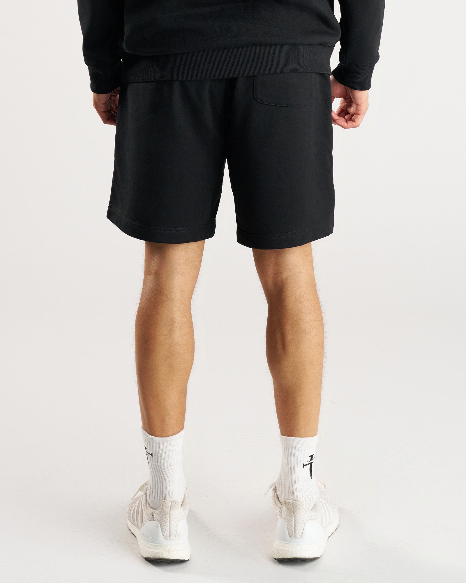 French Terry Sweatshorts - Black