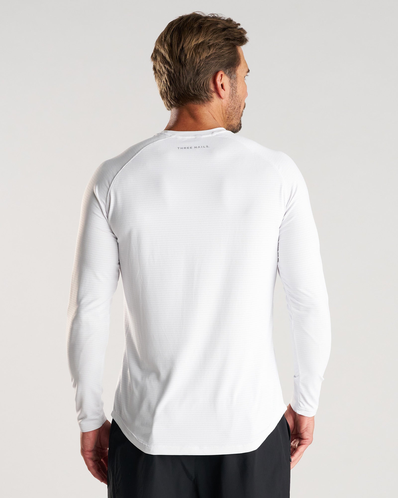 Aion-Lite™ Long Sleeve "Cross" - White